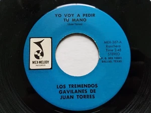 LOS TREMENDOS GAVILANES Juan Torres - Yo Voy A Pedir Tu Mano LATIN RANCHERA 7" - Bild 1 von 2