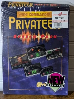 Wing Commander: Privateer - Speech Pack - PC MS-DOS - In original shrinkwrap - Image 1 of 4