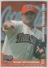 2004 Grandstand Clearwater Threshers #NNO Ryan Hutchison Philadelphia Phillies