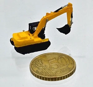 Escavatore scala Z 1:220 - resina stampata 3D - dipinto a mano - modellismo ferroviario - Foto 1 di 2