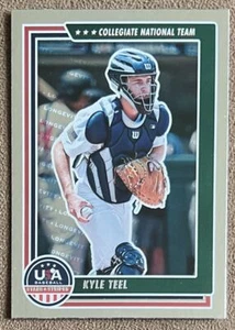 2022 Panini USA Stars & Stripes (2021) Longevity Parallel Kyle Teel #34 - Picture 1 of 2