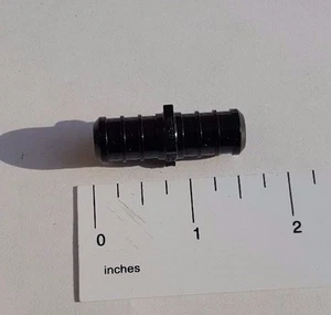 50 PIECES 1/2" PEX COUPLING POLY ALLOY LEAD FREE CRIMP PLASTIC FITTINGS -NSF - Picture 1 of 6