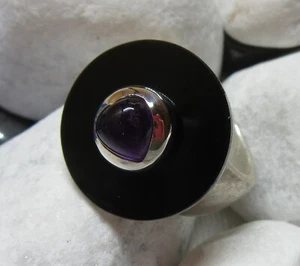 Original Charlotte 21 Ehinger Schwarz Onyx-Perlmutt-Scheibe ACS-Scheibe 20mm - Bild 1 von 4