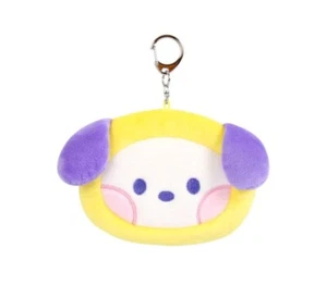 LINE FRIENDS OFFICIAL GOODS BT21 minini CHIMMY FACE POUCH NWT - Picture 1 of 4