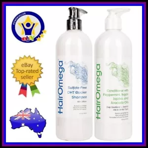 DR FORMULAS HAIROMEGA DHT BLOCKER SHAMPOO + CONDITIONER Hair Omega Loss Growth - Picture 1 of 5
