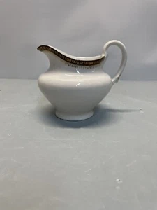 Vintage Adolph Persch A&P Austria Creamer White W/ Gold Trim Excellent Cond - Picture 1 of 5