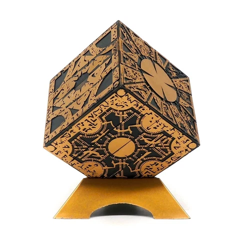Hellraiser Cube Puzzle Box Lament Configuration Functional Horror Pinhead Props Cover