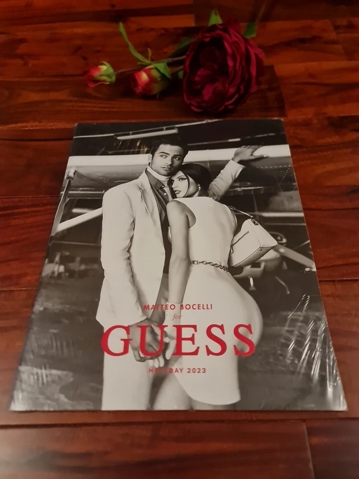 Matteo Bocelli FOR GUESS HOLIDAY 2023 CATALOGUE *BRAND NEW SEALED* ☆STUNNING☆ - Image 1 of 1