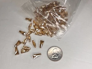 Swarovski Golden Shadow Brown Crystal Triangular 5181 13.0 x 7.0 mm   - Picture 1 of 3