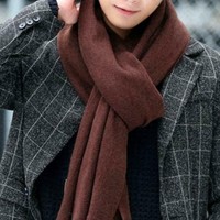 Thermal Polar Wolle Snood Halswärmer Gamasche Schal Warm Winterski Männer Frauen