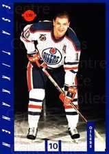 1991-92 Edmonton Oilers IGA #25 Esa Tikkanen