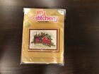 Vintage Farmhouse Crewel Kit with Yarn, Pattern and Needle
