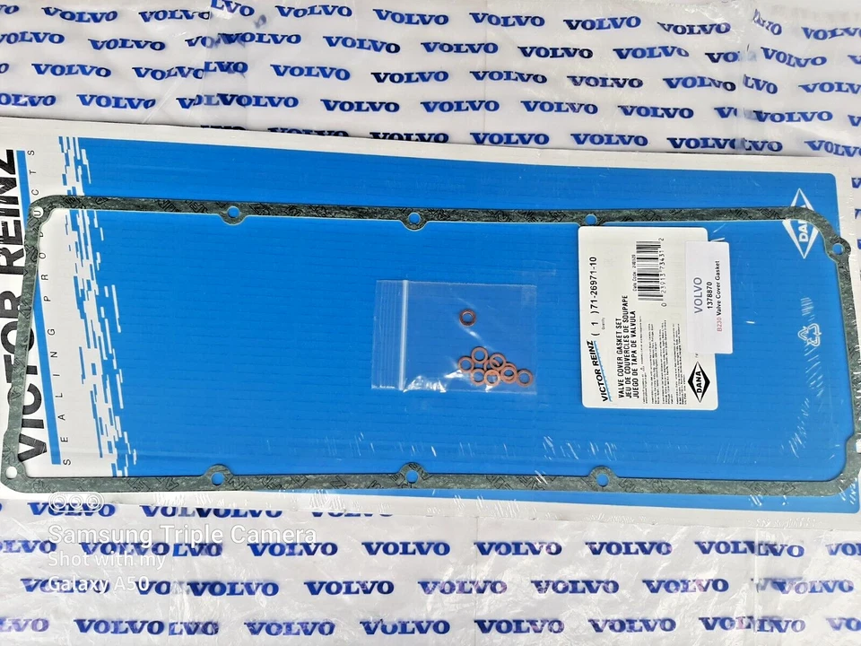 Volvo Penta B230 AQ125B - AQ131 - AQ145 - AQ151 Engines Valve Cover Gasket - Image 1 of 3
