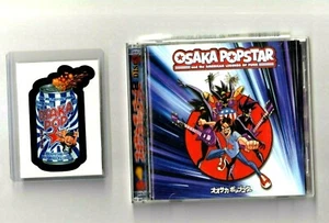 2006 Wacky Packages "OSAKA POP" Bonus Sticker & CD RARE EXCLUSIVE - Picture 1 of 2
