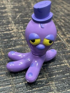 Powerpuff Girls Vintage 2000 Octi Octopus Purple Action Figure Top Hat Squid - Picture 1 of 9