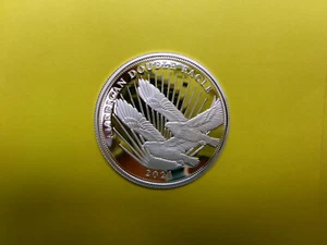 2021 Cook Island American Double Eagle - 2 $ - Gedenkmünze. UDSCS2CI - Bild 1 von 2