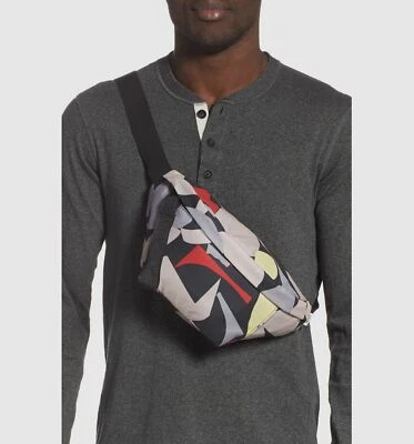 $132 WeSC Para hombres Gris Usher Cinturón Cintura Eslinga Viaje Bandolera Bolso de Transporte de Hombro Foto 1 de 4