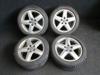 17" S-Line Alufelgen Winterreifen 225/50 Audi A6 4F 7,5x17 ET45 4F0601025K 5x112 - Bild 1 von 4
