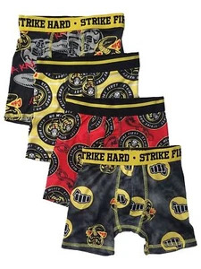 Cobra Kai Boys 4-Pack Athletic Stretch Underwear Boxer Briefs Small 6 - Picture 1 of 1