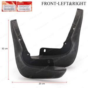 For Honda Civic Hatchback Sedan 1992 - '95 Front Pair Mud Flaps Splash Guards - Picture 1 of 9