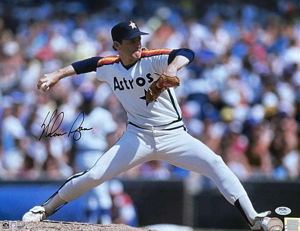 NOLAN RYAN SIGNED 16X20 PHOTOGRAPH PSA DNA AL70527 - Image 1 of 1