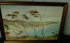 Hiddensee, Inselblick Walter Voigt DDR Maler