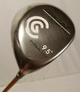 RH Cleveland Launcher 330 9.5° Titanium Driver ⛳️ Stiff Flex Graphite +HC #O109 - Picture 1 of 8