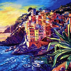 Challenge Puzzle Two Puzzles Mixed in One Box 480 Piece Rio Maggiore Italy - Picture 1 of 12