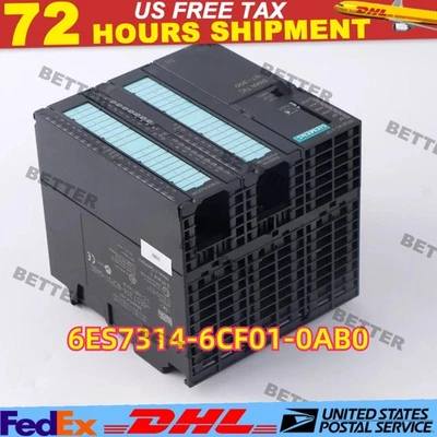 New Siemens 6ES7 314-6CF01-0AB0 6ES7314-6CF01-0AB0 SIMATIC S7-300 CPU 314C-2DP - Image 1 of 4