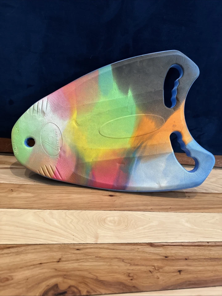 Entrenador de natación Thunder Green Rainbow Kickboard - Empuñaduras dobles - Adulto/Jóvenes Foto 1 de 3