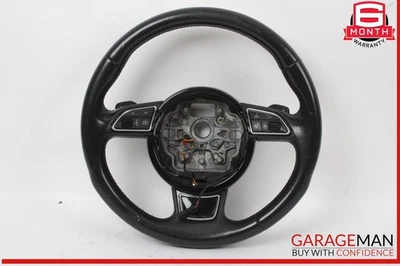 Volante delantero izquierdo lado conductor audi a6 a7 12-18 con palancas de cambio negro Foto 1 de 4