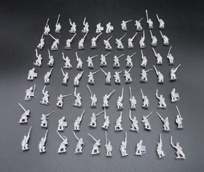 LOTE DE 75 FIGURAS VINTAGE DE SOLDADOS DE LA GUERRA CIVIL GLORIA ANTIGUA FANTASSIN PLOMO 15 MM Foto 1 de 4