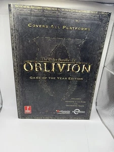 *Rare* The Elder Scrolls IV Oblivion GOTY Edition Strategy Guide by Prima Games - Picture 1 of 4