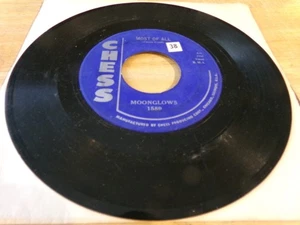 The Moonglows 45 - Most of All - Chess 1589  2nd press all blue labels - Picture 1 of 2