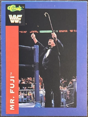 Classic WWF 1991 Trading Card - #47 Mr. Fuji - Image 1 of 2