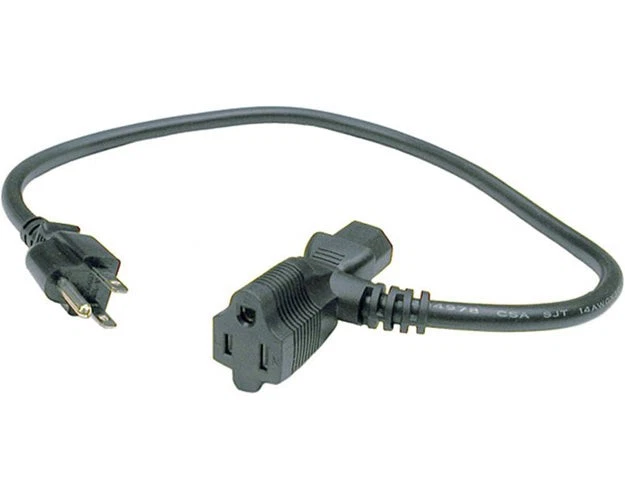 Шнур питания Hosa PWD-401 гирляндная цепь 1 фут - Изображение 1 из 1