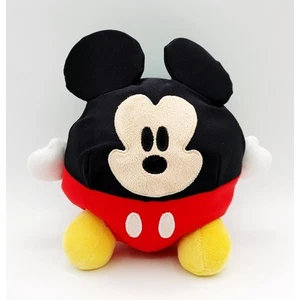 Disneyland Mickey Mouse Bean Bag Round 6" Plush Walt Disney World - Imagen 1 de 4