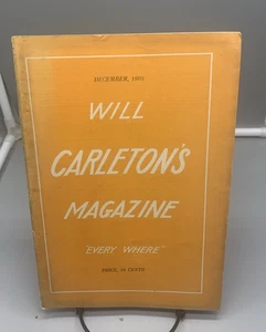 December 1908 Will Carleton's Magazine Every Where - Foto 1 di 5