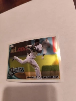 HANLEY RAMIREZ 2010 TOPPS CHROME #153 FREE SHIPPING - Image 1 of 2