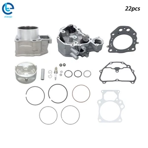 12200-HP7-A01 Cylinder Head + Piston + Rebuild Kit For Honda TRX500 Engine NEW - Picture 1 of 15