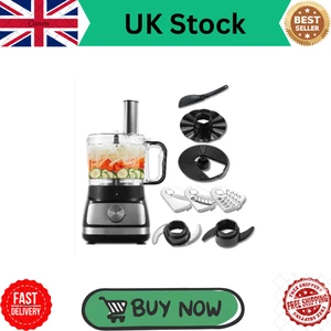 8 in 1 Food Processor Chopper  2 L Mixer Electric Blender Juicer Jar Home - Picture 1 of 7