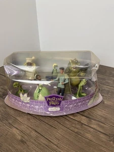 Disney Store Princess And The Frog Figurine Playset New In Box Damaged Box - Picture 1 of 16