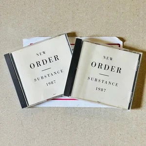 New Order - Substance 1987 2 CD Set Synthpop Qwest Records New Wave Alternative - Picture 1 of 5