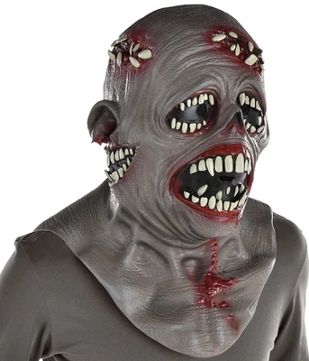 NEW! Teeth Mouth Monster Adult Halloween Costume Cosplay Scary Latex Mask, NWT - Image 1 of 4