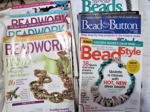 Lot of 13 Various Beading Magazines-1999-2015 - Picture 1 of 3