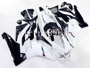 Kit de carenado de inyección ABS blanco negro apto para Aprilia RSV4 1000 2010-2015 - Imagen 1 de 6