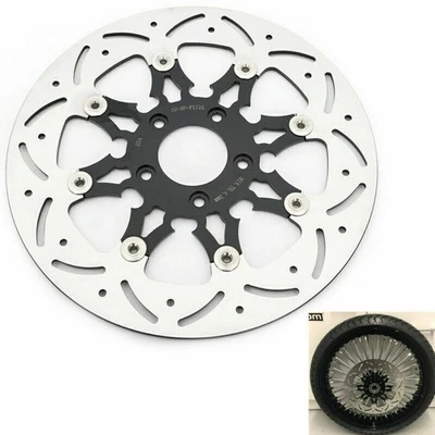 300mm Bremsscheibe vorne für Harley Sportster 883 1200 Dyna Super Glide FXD FXDB - Bild 1 von 4