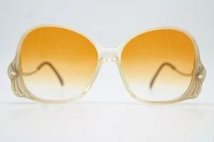 Vintage Sonnenbrille Neostyle PLAZA 18/106 Transparent Silber Oval sunglasses - Picture 1 of 6