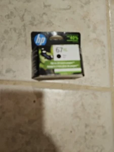 NOWY ~ HP 67XL Czarny wkład atramentowy ~ listopad 2022 - Zdjęcie 1 z 2