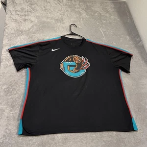 Vancouver Grizzlies Shirt Mens 2XL Black NBA Basketball Dri Fit Retro Nike - Picture 1 of 9